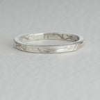 Silver band ring (narrow)